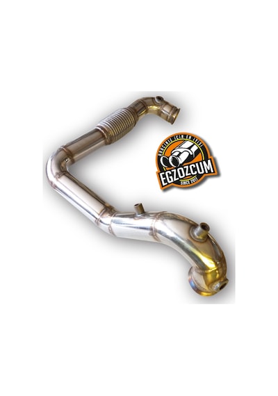 Ford Courier Transit Uyumlu 2017-2019 Downpipe