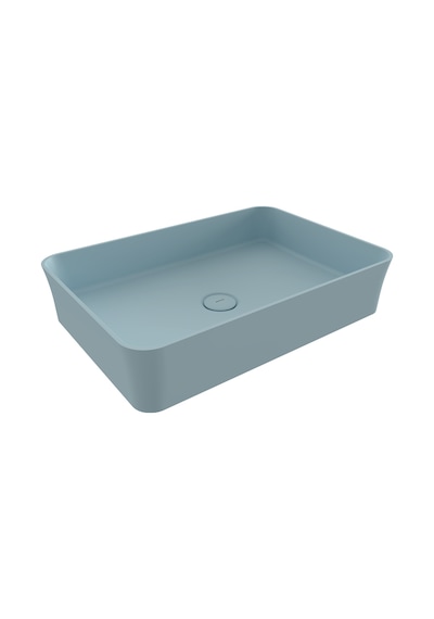Bocchi Sottile Slim Line 1476-029-0125 Tezgah Üstü Lavabo Buz Mavisi 55 CM 1466841