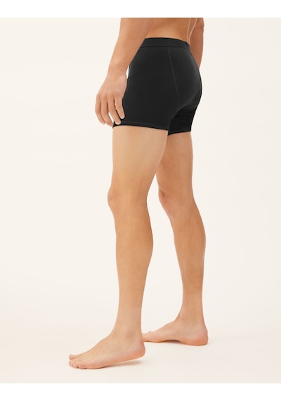 Marks & Spencer Saf Pamuklu 5'li Cool & Fresh Trunk Seti Siyah