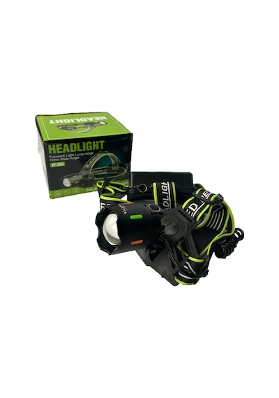 Headlight Jy-903 Şarjlı Led Kafa Lambası, Profesyonel Kafa Feneri Şarjlı, Baş Lambası 20 Watt Beyaz