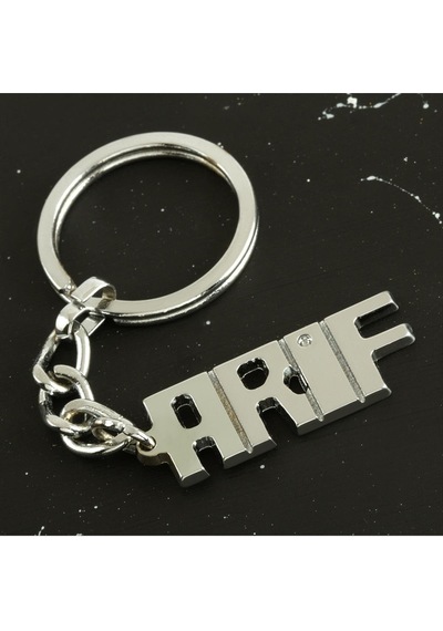 Ilkeshop Arif İsimli Anahtarlık- Çok Renkli