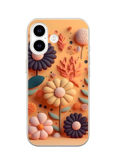 Arvencase Apple iPhone Uyumlu 17 Uyumlu Hd Kalite Orta Sertlikte Baskılı Desenli Silikon Renk81 Renk81