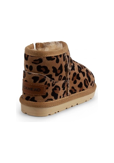 Buckhead Nesty Kız Çocuk Kürklü Bot - Bej Leopar Buck4508-011