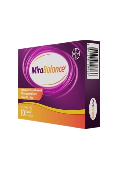 Mirabalance Probiyotik 10 Kapsül X 3 Adet