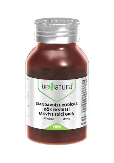 Venatura Standardize Rodiola Kök Eksteresi 60 Kapsül