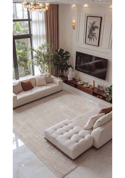 Kreasyon Halı Sardunya Sr004 Kahve Yolluk