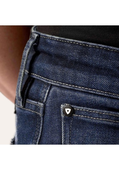 Revit Kai Skinny Kot Motosiklet Pantolonu Siyah