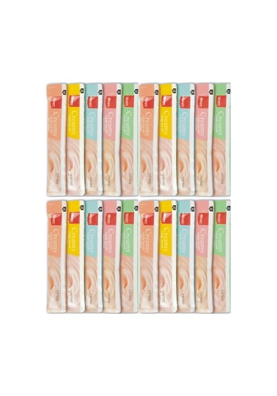 Creamy Cat Treat Karışık Krema Sıvı Kedi Ödül Maması 14 Gr X 20 Adet