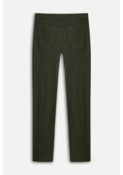 Mudo Erkek Erkek Haki Slim Straight Fit Pantolon 1272455