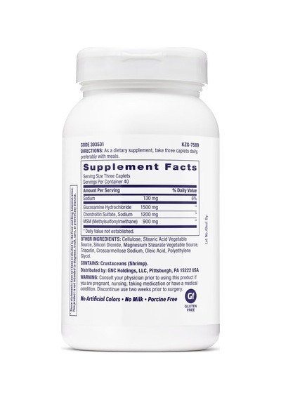 Triflex & Joint Support Originalglucosamina,chondroitin & Plus Msm 120 Tablet