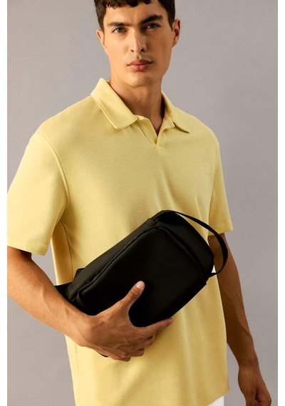Defacto Regular Fit Polo Yaka Kısa Kollu Tişört F8363ax25smyl188 Sarı