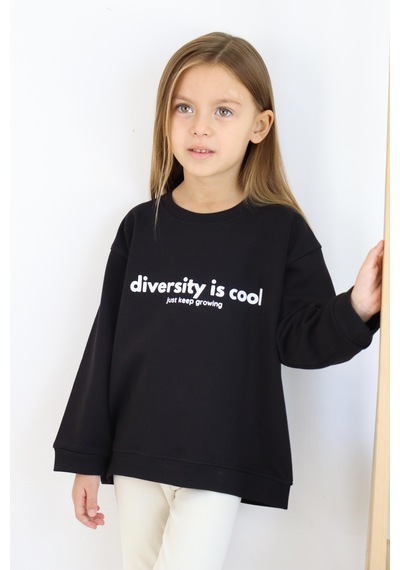 Miababy Diversity Baskılı Unisex Sweatshirt 001