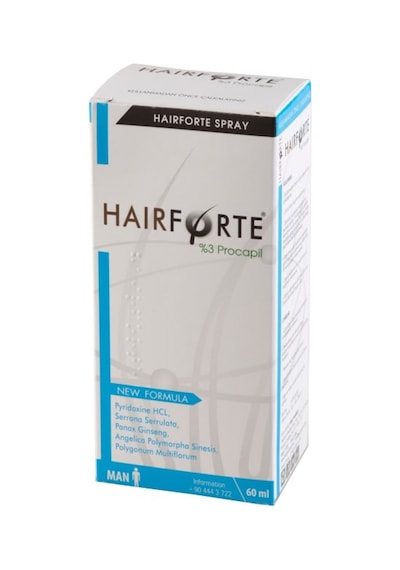 Hairforte Procapil Erkekler için Saç Dökülmesine Karşı Sprey 60 ML
