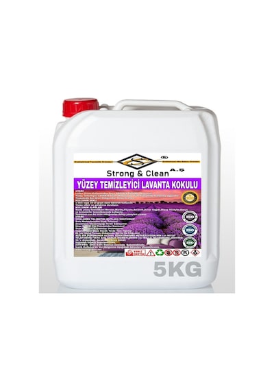 Strong&Clean Yüzey Temizleyici Lavanta Kokulu 5 KG