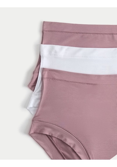 Marks & Spencer 3'lü Flexifit Full Brief Külot T61005390F Pembe Marks & Spencer 3'lü Flexifit Full Brief Külot T61005390F Pembe