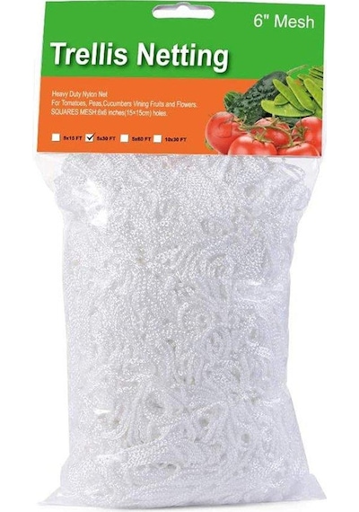 Trellis Netting Beyaz 2X10 M