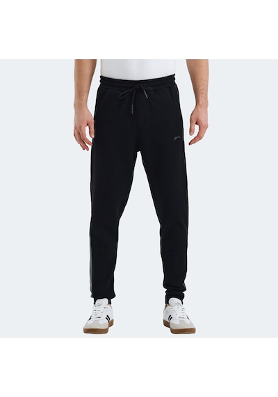 Slazenger VALARY Erkek Cepli Dar Paça Siyah Eşofman Altı