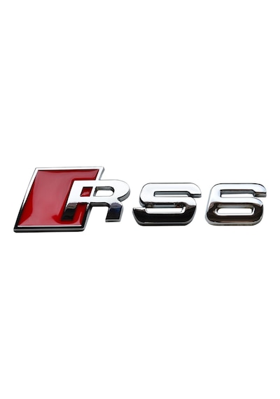 Audı Rs6 Uyumlu Yazı - Bagaj Arması Krom