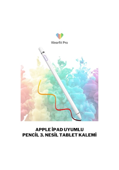 Wearfitpro Weafitpro Apple Cihazlara Uyumlu Pencil 3.nesil Tablet Kalemi