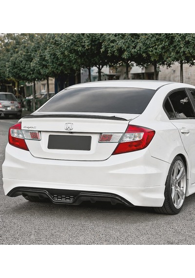 Fb7 Custom Arka Ek Honda Civic Fb7 Custom Arka Tampon Eki - Boyasız - Fiberglass