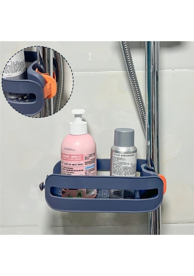 Şampuanlık Sabunluk Süngerlik Banyo Mutfak Düzenleyici Askılı Ayarlanabilir Vakumlu Organizer Diğer