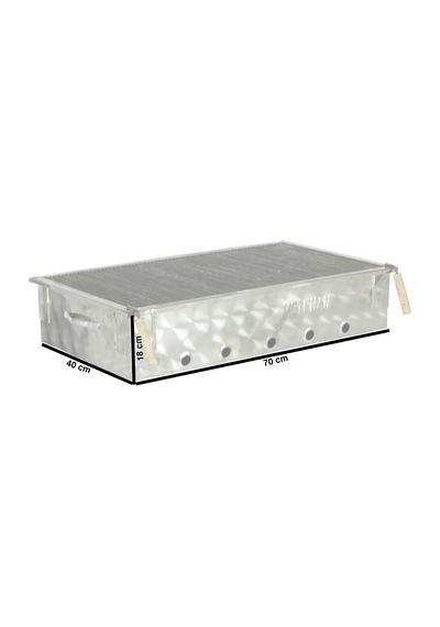 Mth-381 Set Üstü Maltız Izgaralı Mangal 70x40