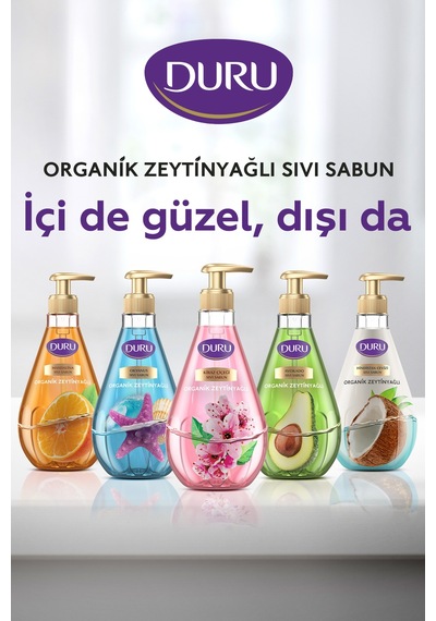 Organik Zeytinyağlı Okyanus Sıvı Sabun 1,5 1,5 500ml