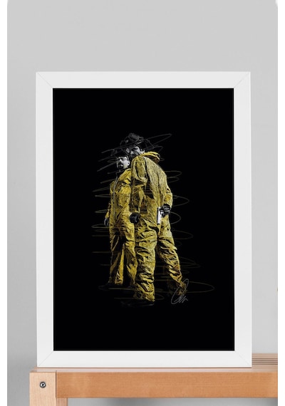 Breaking Bad Çerçeveli Tablo Walter White Jesse Pinkman - Estetik Poster