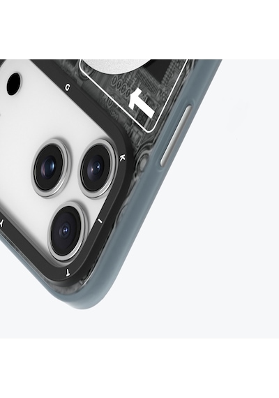 Apple Uyumlu iPhone 17 Pro Max Kılıf M-safeli Kamera Denetim Butonlu Youngkit Technology Seri Kapak Siyah Siyah