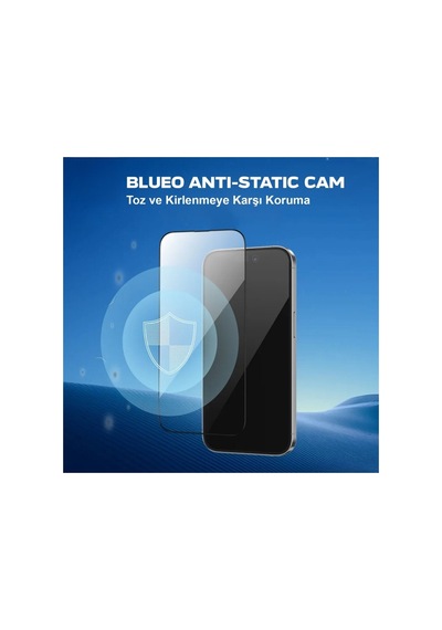 İphone 17 Pro Max Uyumlu Full Cover Hd Glass Anti-statik Uygulama Aparatlı Hd Cam Ekran Koruyucu
