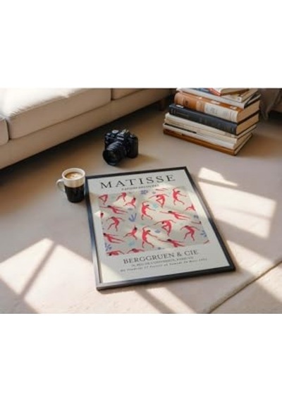 Matisse Çerçevesiz Poster, Modern Dekoratif Çerçevesiz Poster, Tablo, Matisse-7, 40 X 50