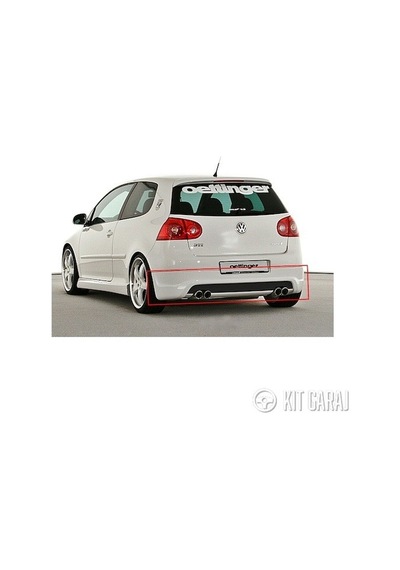 Kit Garaj Volkswagen Golf 5 Arka Ek Plastik Boyasız