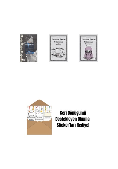 Kuyrukluyıldız Altında Bir İzdivaç Cep Boy + Billur Kalp + Nimetşinas - Toraman + Okuma Sticker'ları