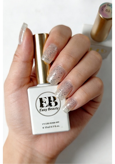 Kalın Gümüş Rengi Simli Kalıcı Oje - Nail Art Oje - Tpo İçermez - Glıtter Gel Polısh G1 56-g1 Kalın Gümüş Rengi Simli Kalıcı Oje - Nail Art Oje - Tpo İçermez - Glıtter Gel Polısh G1 56-g1