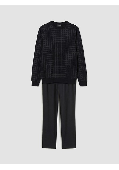 Lc Waikiki Lc Waıkıkı Siyah Standart Kalıp Erkek Pijama Takım