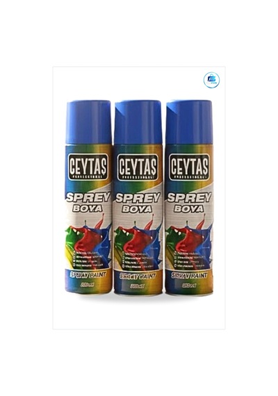Mavi Sprey Boya 200 Ml Kolay Uygulanabilir Hobi Ve Dekor Boyası H