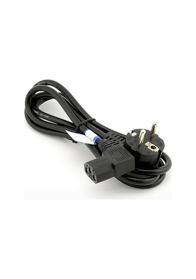 Power  kablosu 90 derece L power kablo 3x0.75 mm kanlo 3metre