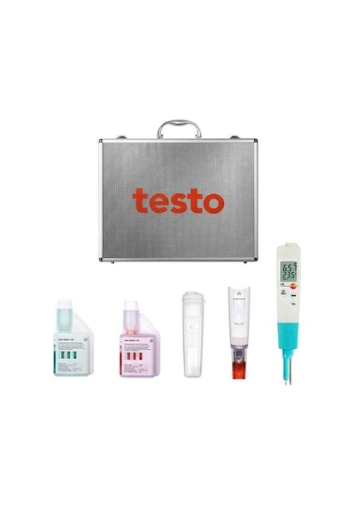 Testo 206 Ph2 Ph Ve Sıcaklık Ölçer Yarı-katı Gıda Çantalı Set