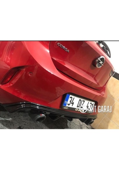 Opel Corsa Parlak Siyah Difüzör Plastik Boyalı