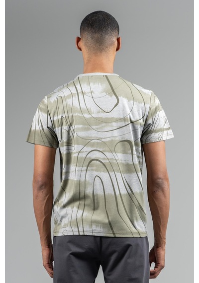 Maraton Regular Erkek Bisiklet Yaka Hakimelanj- T-shirt Hakimelanj-
