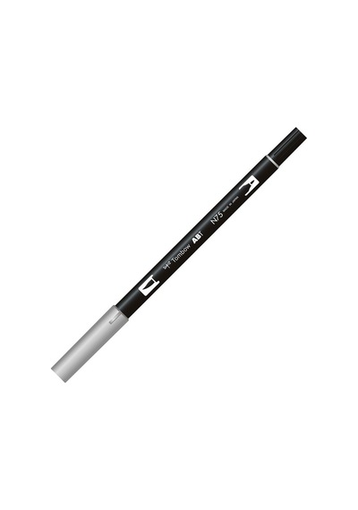 Tombow Dual Brush Pen Fırça Uçlu Keçeli Kalem Cool Gray 3 T-N75