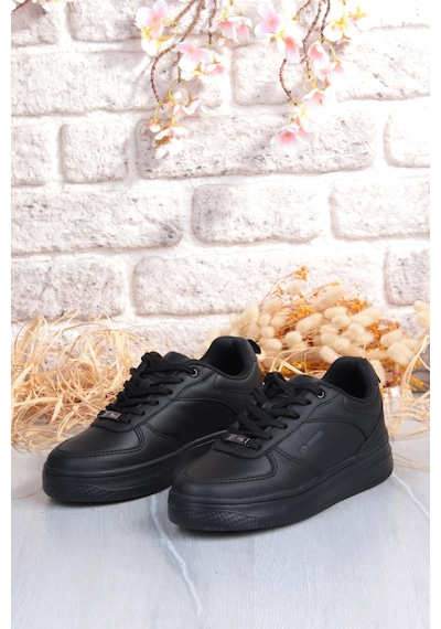 M.p 252 6049 Rahat Hafif Orijinal Ürün Kadın Sneaker Spor Ayakkabı Siyah