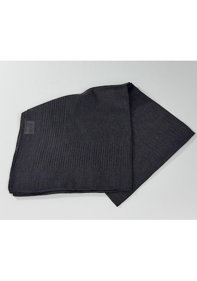 Miray Pano Pamuk Eşarp - 95 X 95 - 0622 Koyu Antrasit