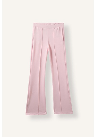 Defacto Flare Fit Elastik Bağlamalı Bel Modal Pantolon G9445ax26wnpn74 Pembe-pn74