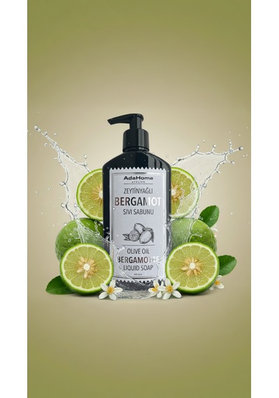 Adahome Atelier Bergamot Ve Zeytinyağlı Sıvı Sabun
