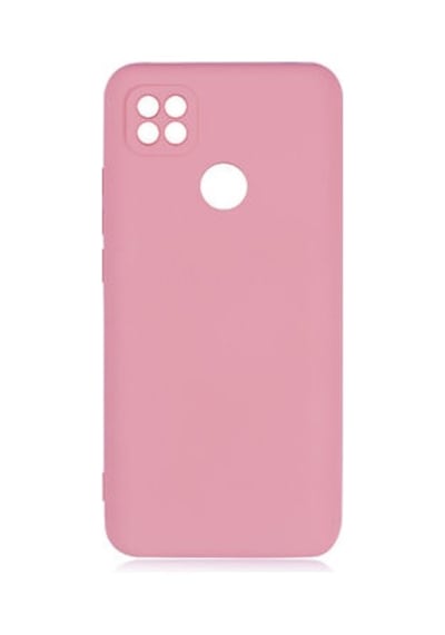Redmi 9c İçi Kadife Dolgulu Şık Candy Lansman Silikon Kılıf AÇIK PEMBE