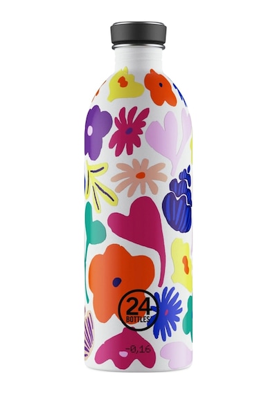 Urban Bottle Acqua Fiorita Paslanmaz Çelik Su Şişesi 1000 Ml Renkli