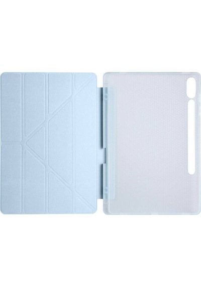 Samsung Galaxy Uyumlu Tab S9 Fe Plus X610 X616 Kılıf Kalem Bölmeli Trifolding Case