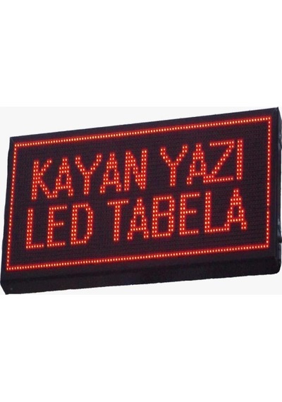 Led Tabela 16x32cm Kayan Yazı