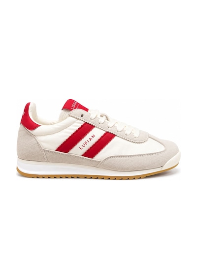 Lufian 121230067 Greta Deri Unisex Sneaker Ayakkabı Kırmızı